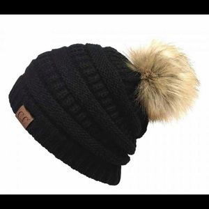 C.C Beanie with Pom Pom